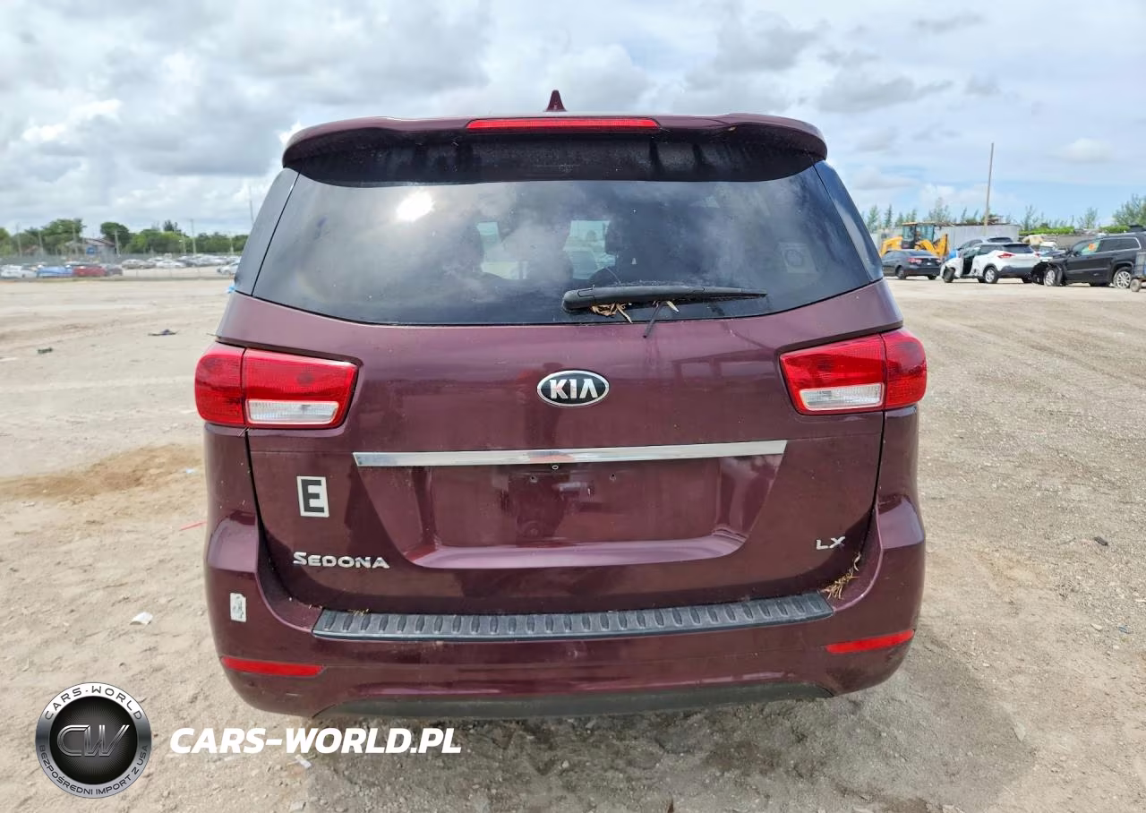 2017 Kia Sedona Lx VIN:KNDMB5C16H6241163 - 6