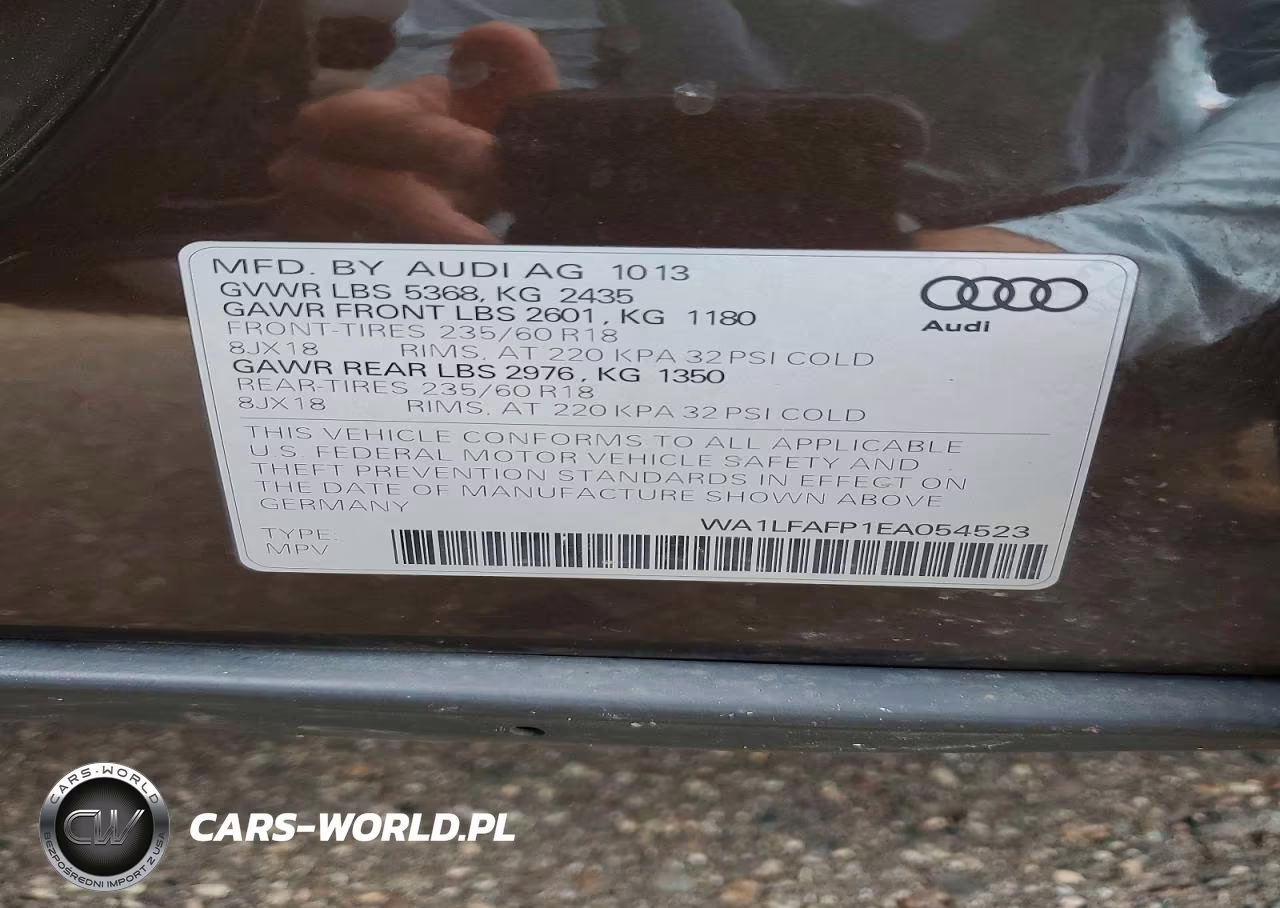 2014 Audi Q5 Premium Plus VIN:WA1LFAFP1EA054523 - 13