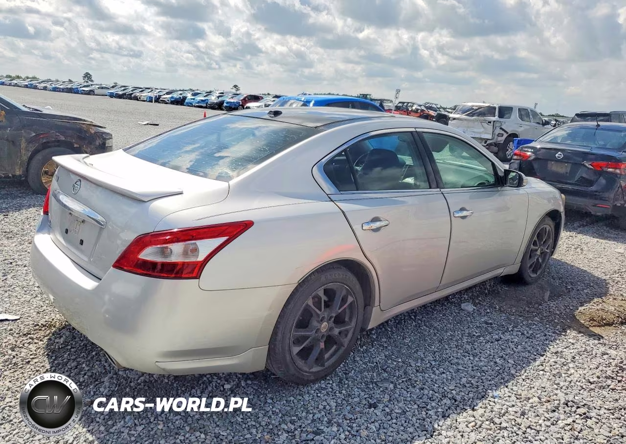2012 Nissan Maxima S-Sv VIN:1N4AA5AP9CC838191 - 3