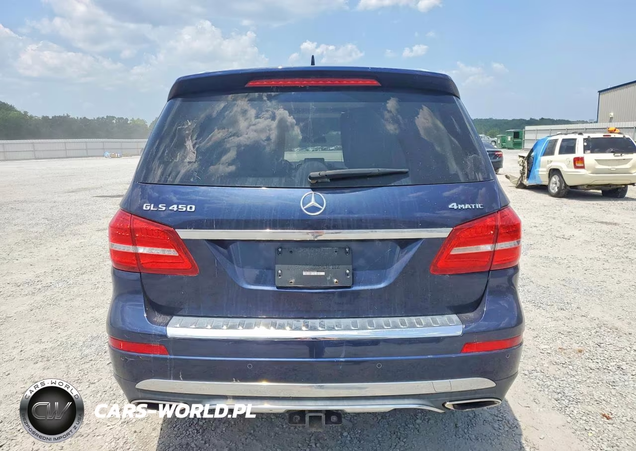 2017 Mercedes-Benz Gls 450 4Matic VIN:4JGDF6EE0HA913382 - 6
