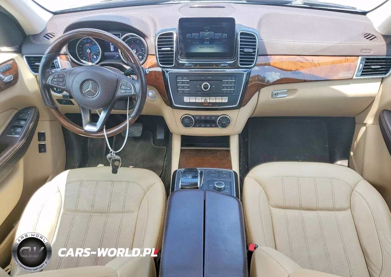 2017 Mercedes-Benz Gls 450 4Matic VIN:4JGDF6EE0HA913382 - 8