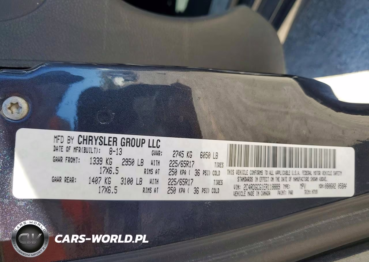 2014 Dodge Grand Caravan Sxt VIN:2C4RDGCG1ER118889 - 14