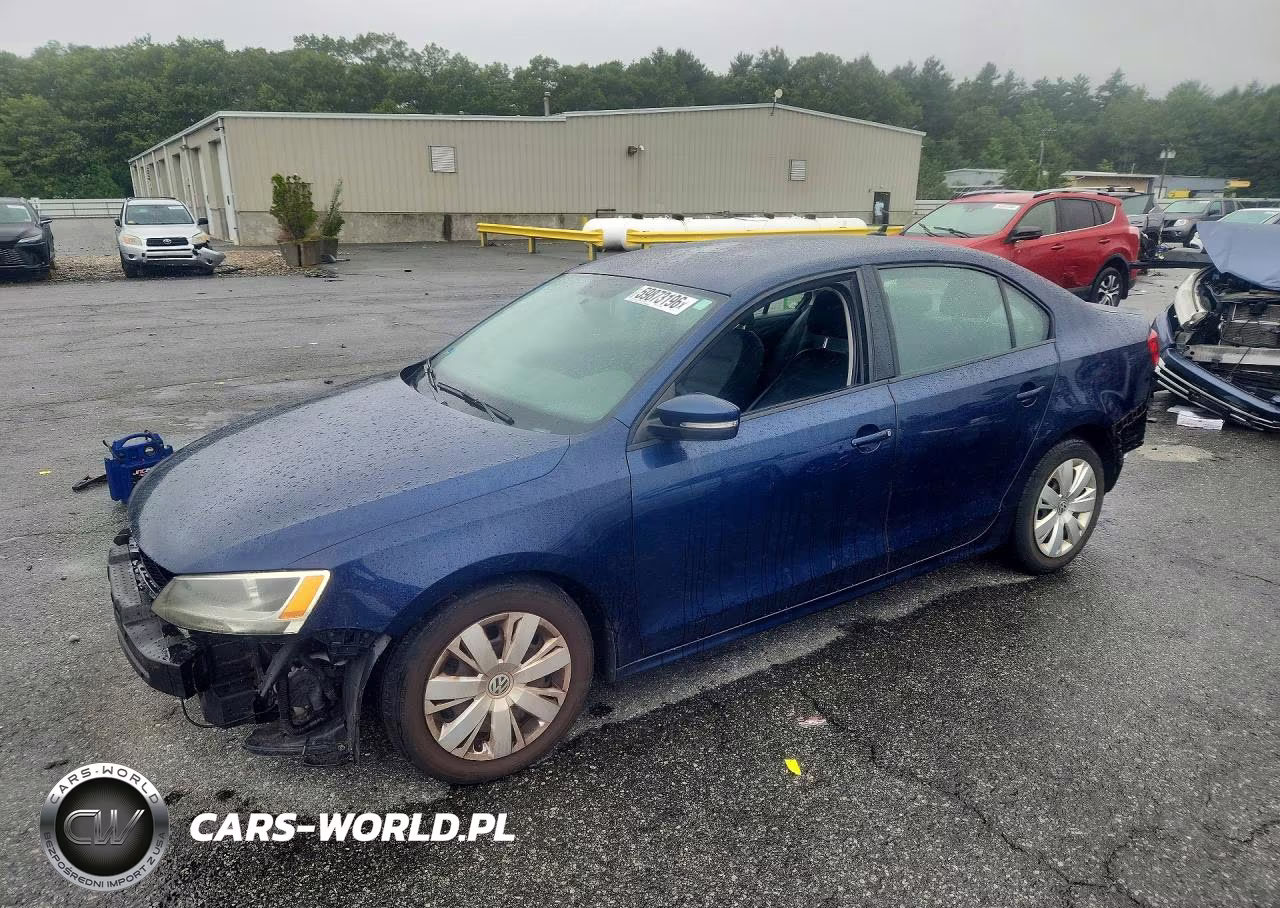2014 Volkswagen Jetta Se VIN:3VWD17AJ3EM211712 - 1