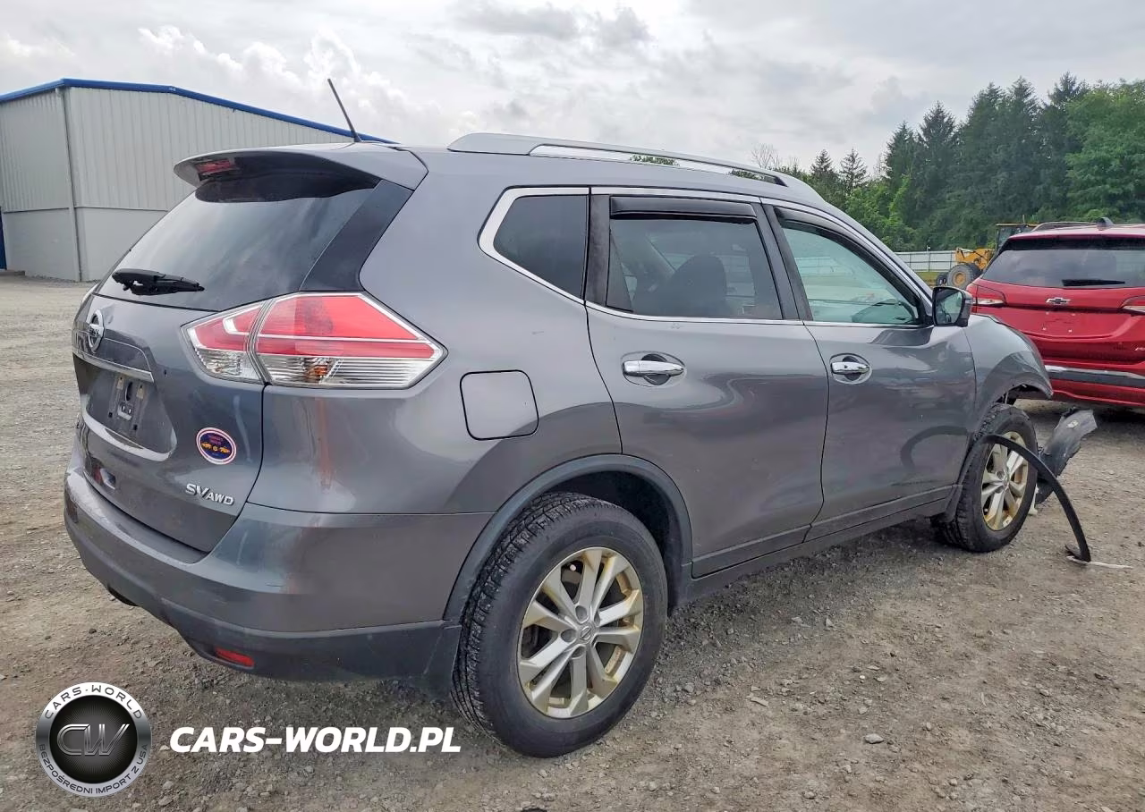 2016 Nissan Rogue Sv VIN:KNMAT2MV0GP714886 - 3