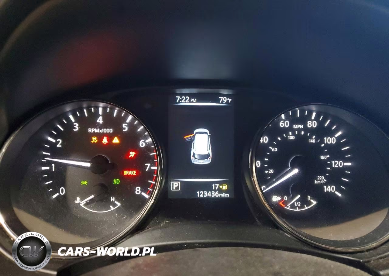 2017 Nissan Rogue Sl VIN:JN8AT2MVXHW256138 - 9