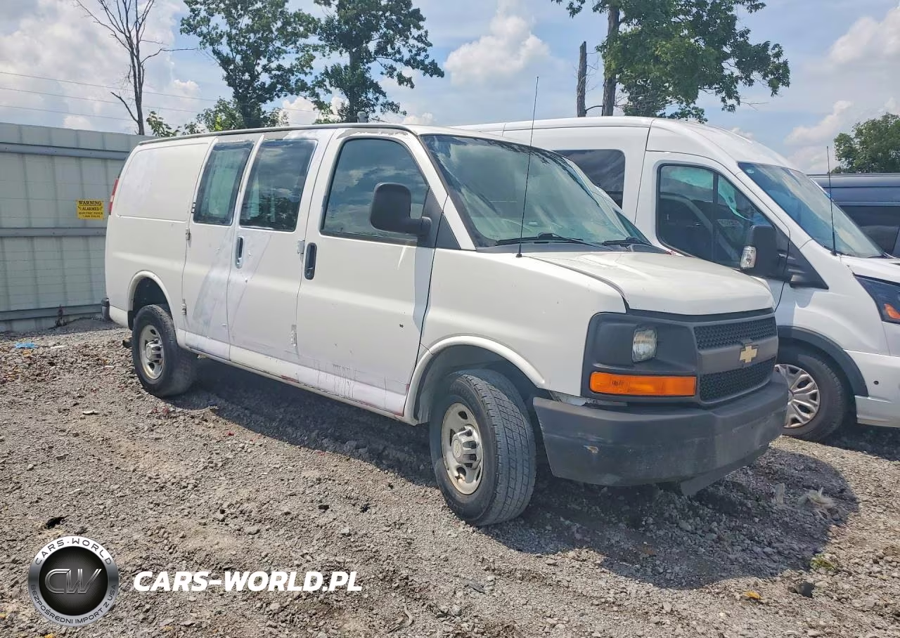 2011 Chevrolet Express 2500 Delivery Van VIN:1GCWGFBAXB1111831 - 4