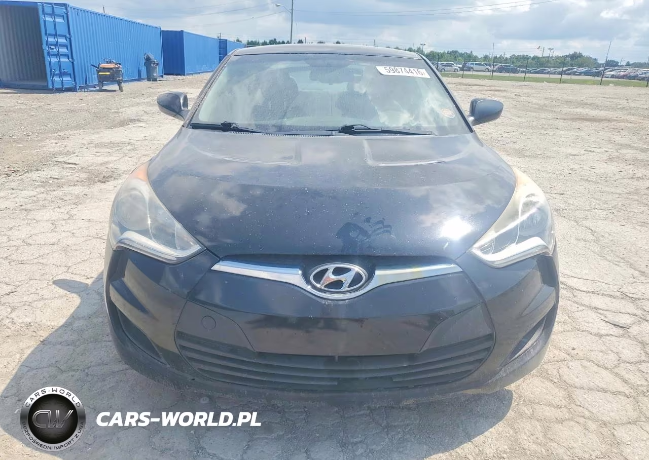 2013 Hyundai Veloster Base VIN:KMHTC6AD1DU179751 - 5