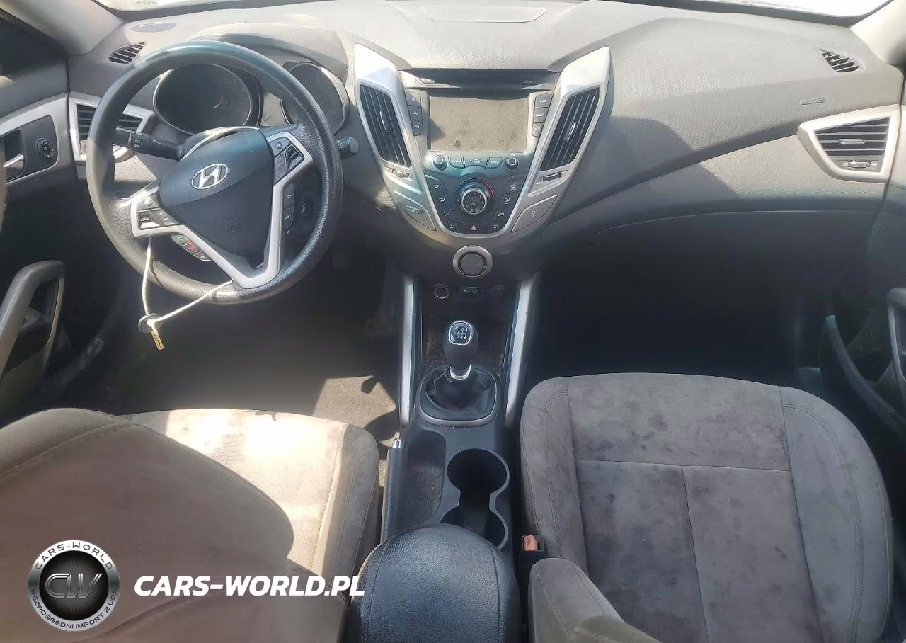 2013 Hyundai Veloster Base VIN:KMHTC6AD1DU179751 - 8