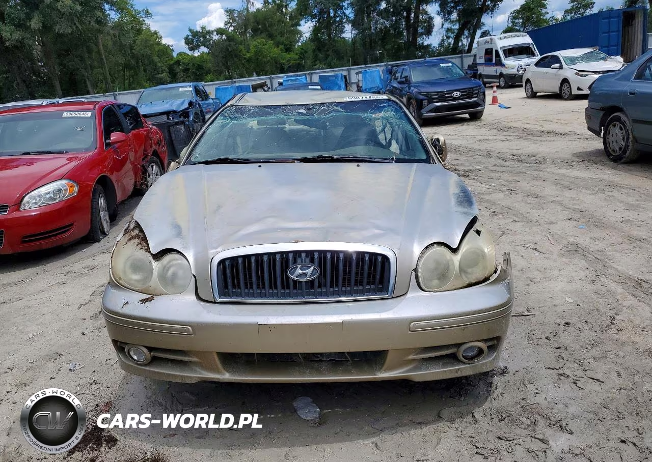 2004 Hyundai Sonata Gl VIN:KMHWF25H94A941106 - 5