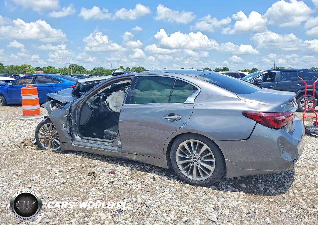2019 Infiniti Q50 3.0T Luxe VIN:JN1EV7AP7KM514356 - 2