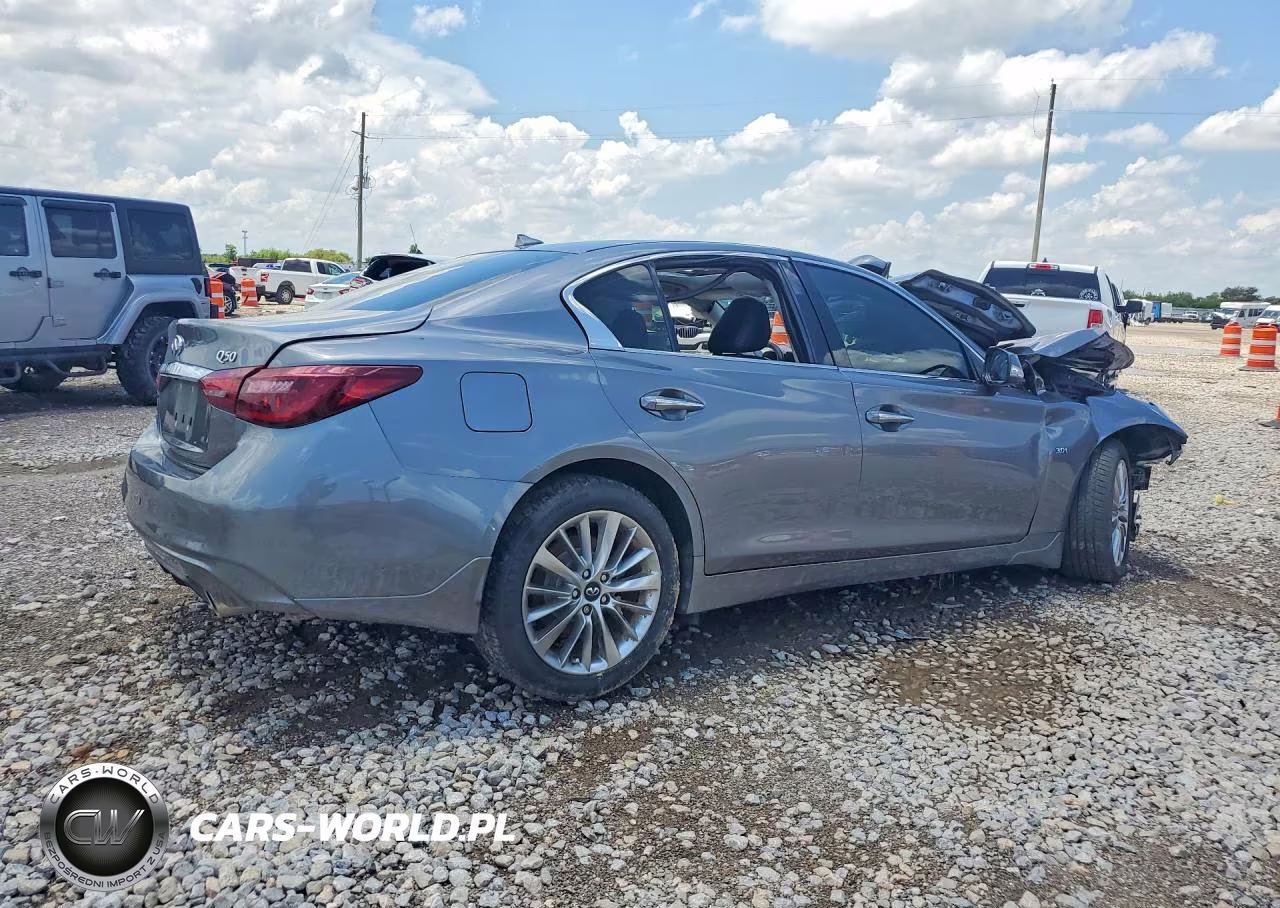 2019 Infiniti Q50 3.0T Luxe VIN:JN1EV7AP7KM514356 - 3
