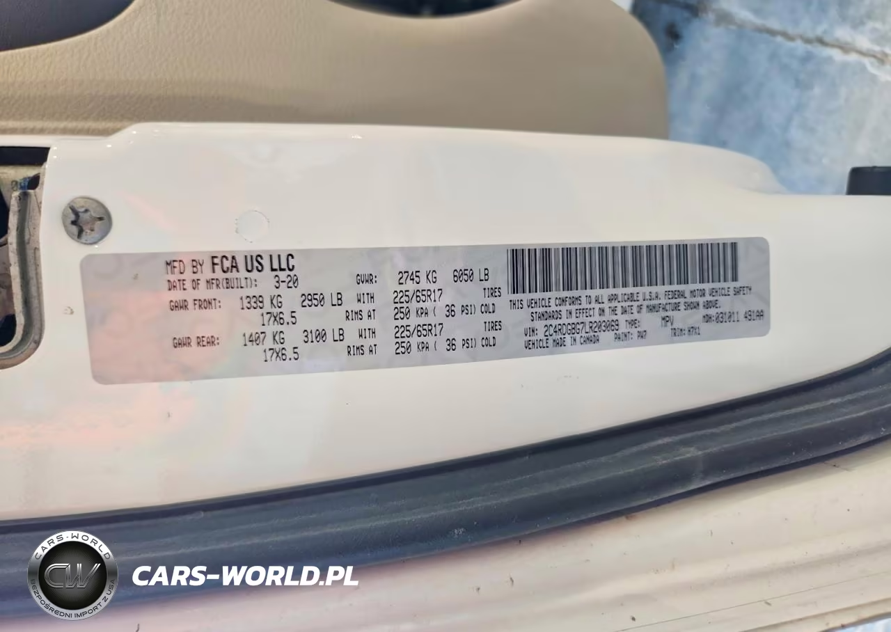 2020 Dodge Grand Caravan Se VIN:2C4RDGBG7LR203069 - 13