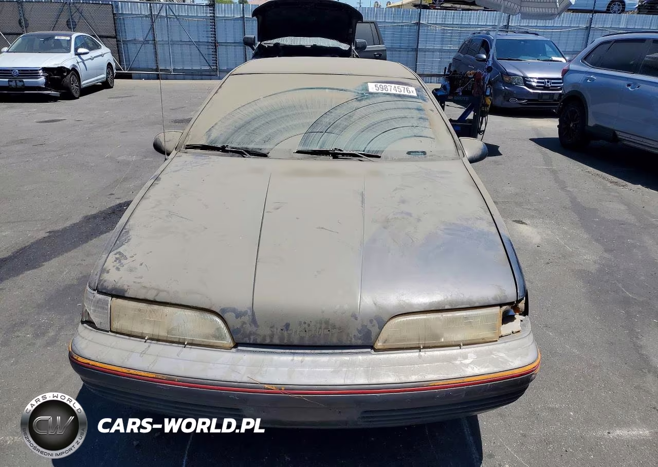 1991 Ford Thunderbird VIN:1FAPP60T3MH177274 - 5