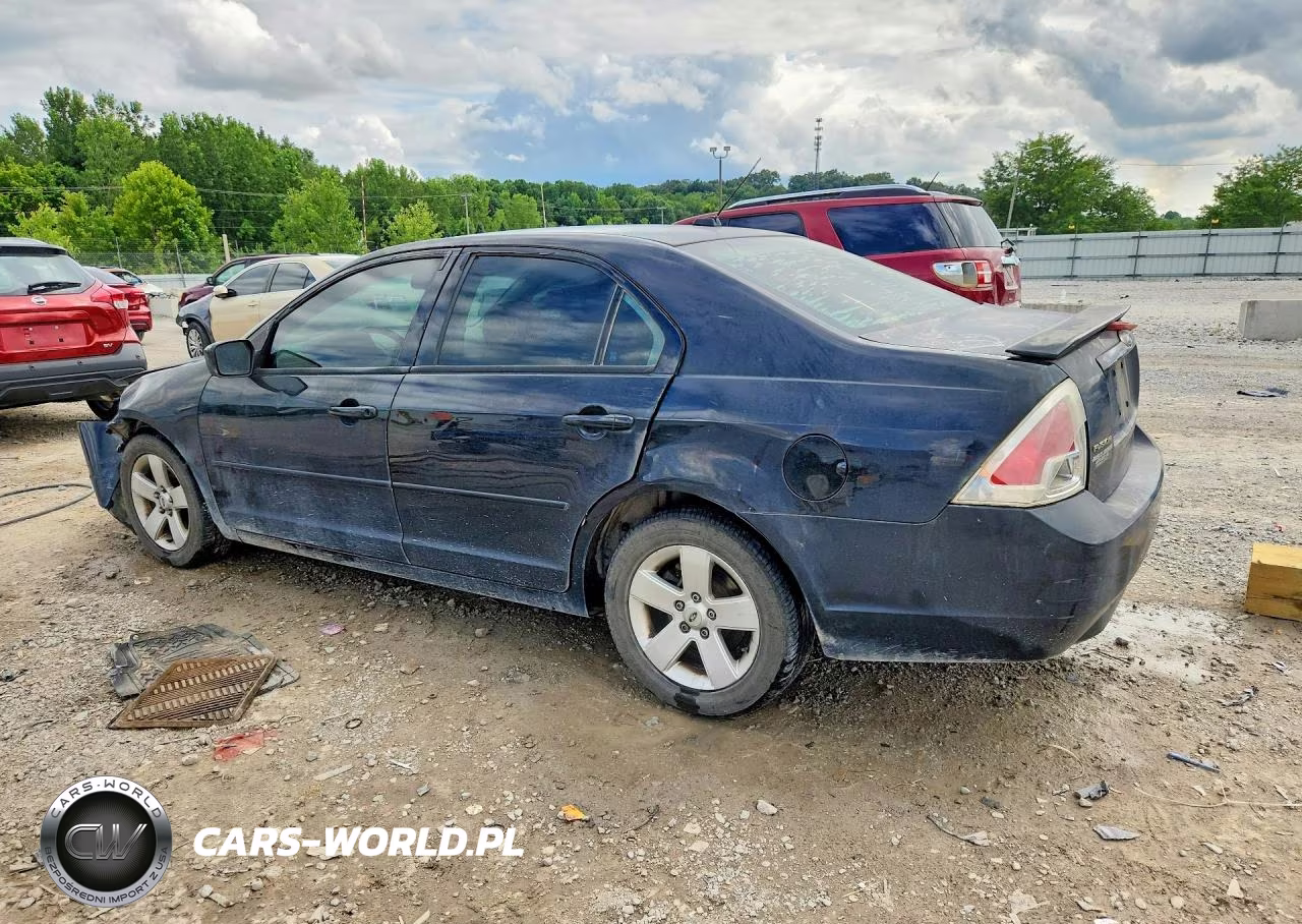 2008 Ford Fusion Se VIN:3FAHP07Z58R248152 - 2