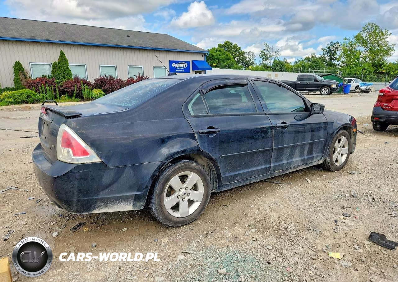 2008 Ford Fusion Se VIN:3FAHP07Z58R248152 - 3