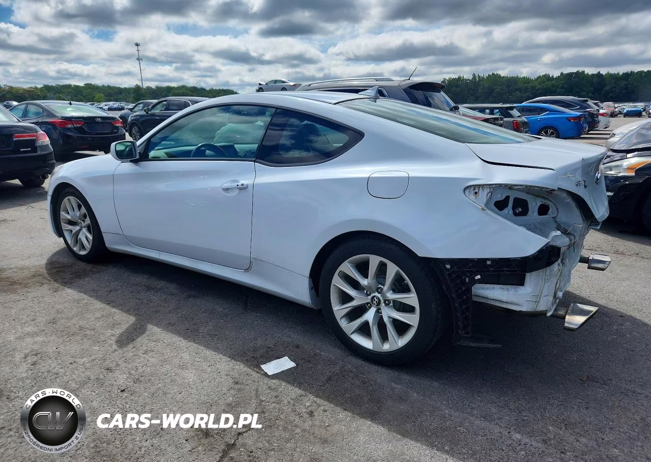 2014 Hyundai Genesis Coupe 2.0T VIN:KMHHT6KDXEU118517 - 2