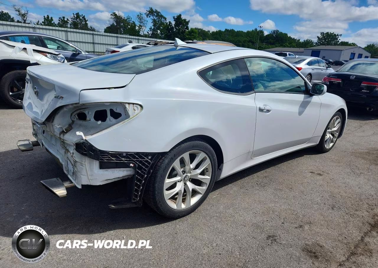 2014 Hyundai Genesis Coupe 2.0T VIN:KMHHT6KDXEU118517 - 3