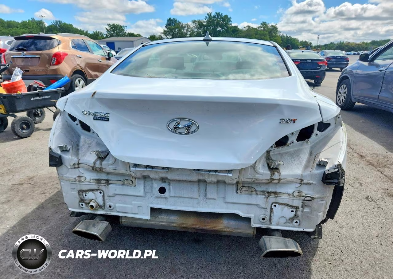 2014 Hyundai Genesis Coupe 2.0T VIN:KMHHT6KDXEU118517 - 6