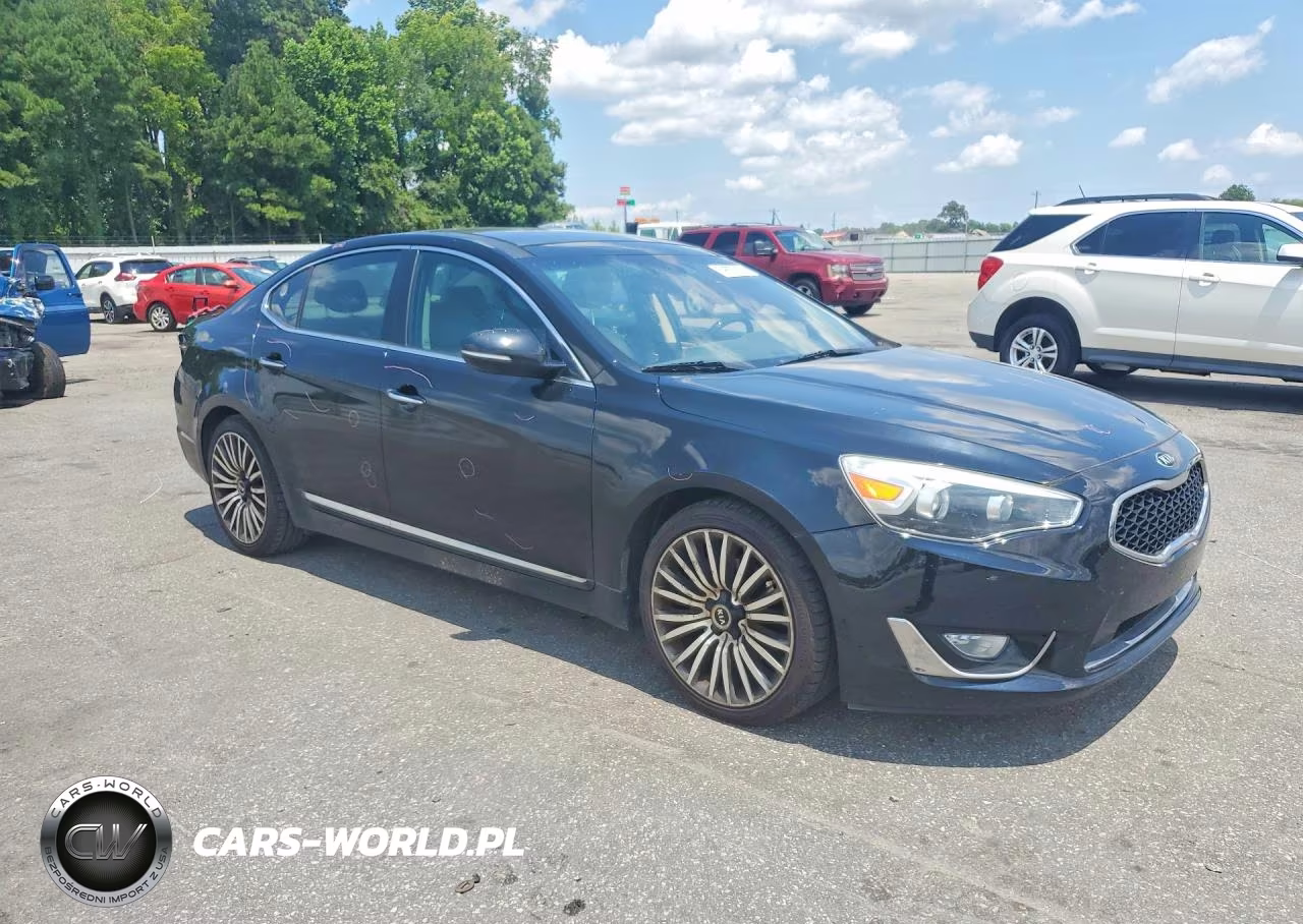 2015 Kia Cadenza Premium VIN:KNALN4D77F5177604 - 4