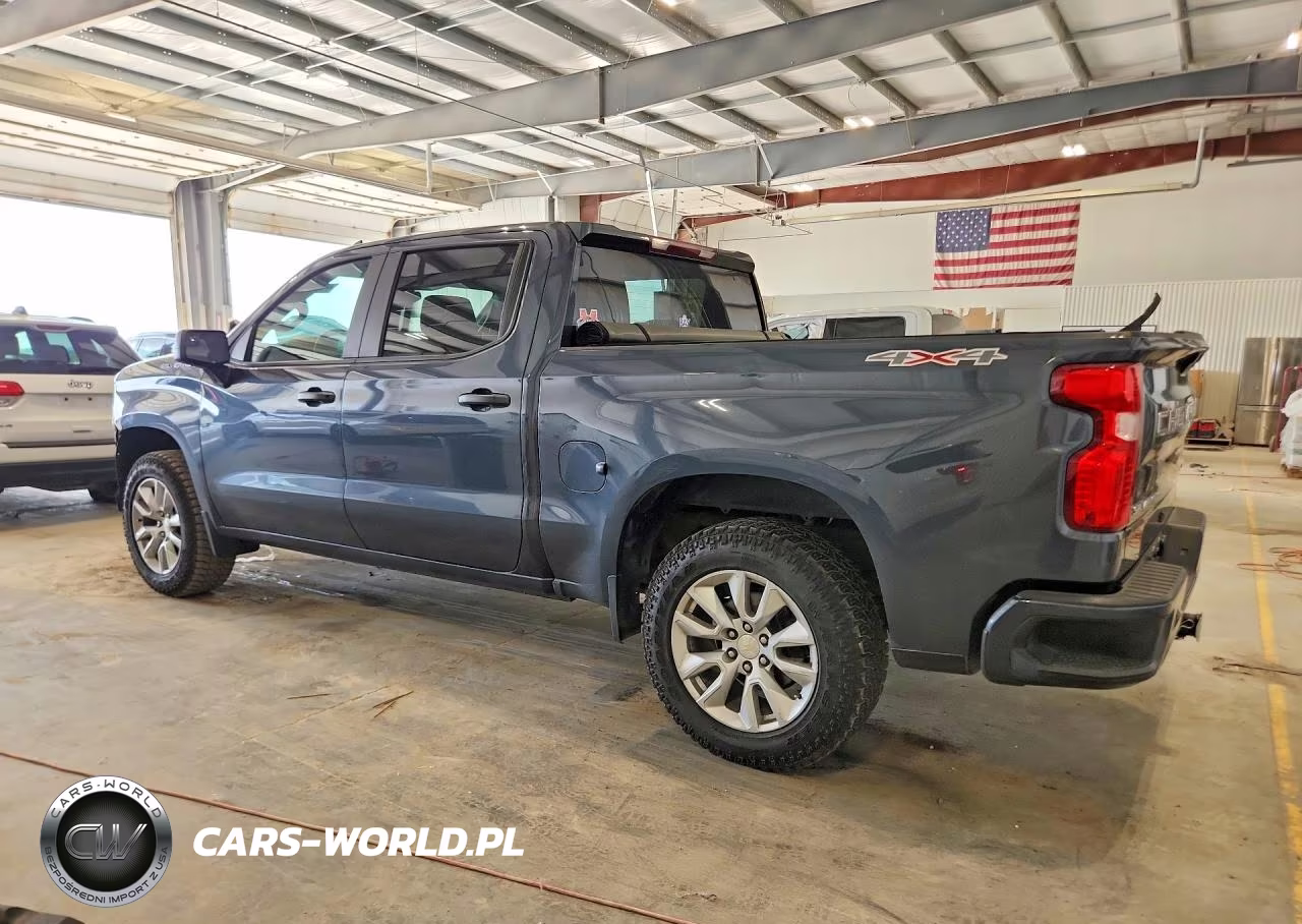 2021 Chevrolet Silverado K1500 Custom VIN:1GCPYBEK1MZ385874 - 2