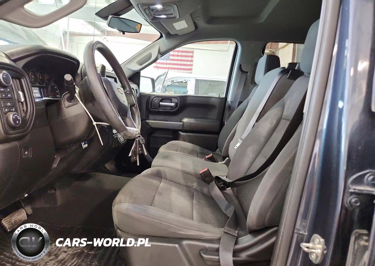 2021 Chevrolet Silverado K1500 Custom VIN:1GCPYBEK1MZ385874 - 7