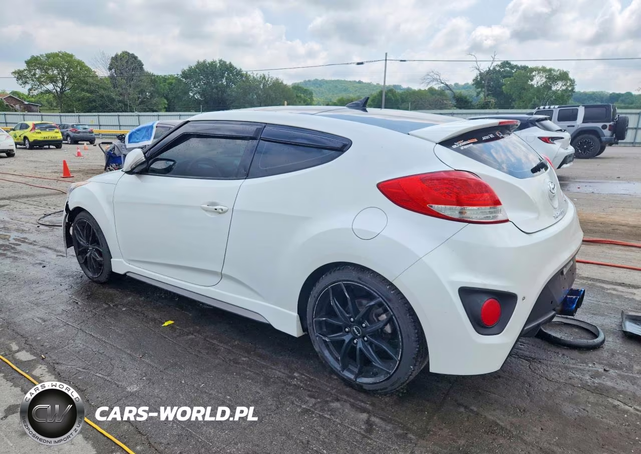 2014 Hyundai Veloster Turbo VIN:KMHTC6AE4EU188874 - 2