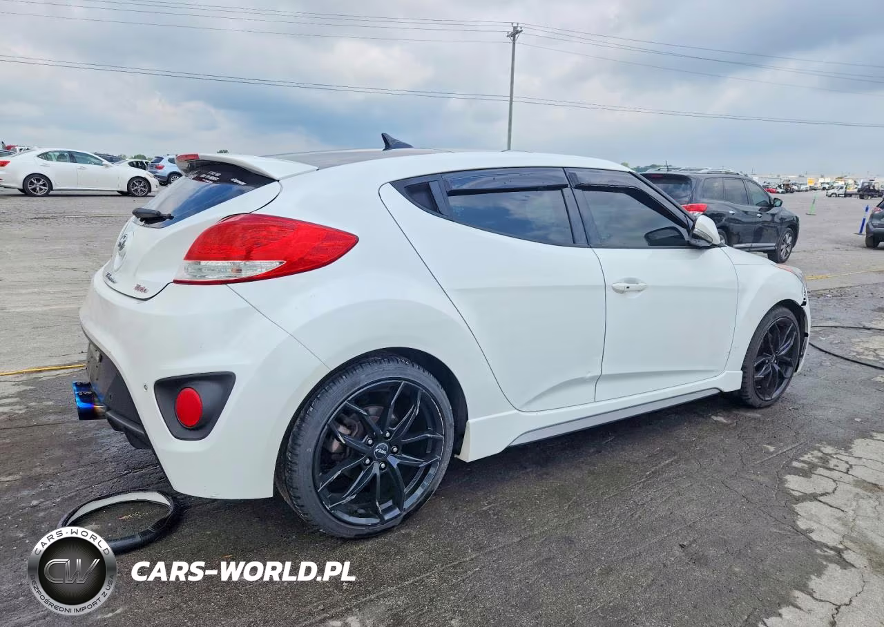 2014 Hyundai Veloster Turbo VIN:KMHTC6AE4EU188874 - 3