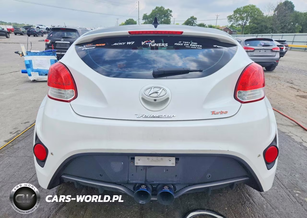 2014 Hyundai Veloster Turbo VIN:KMHTC6AE4EU188874 - 6