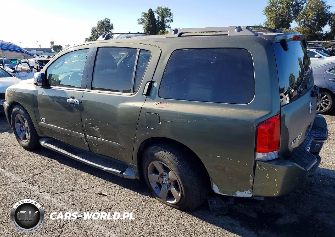 2005 Nissan Armada Se VIN:5N1AA08A15N700467 - 2