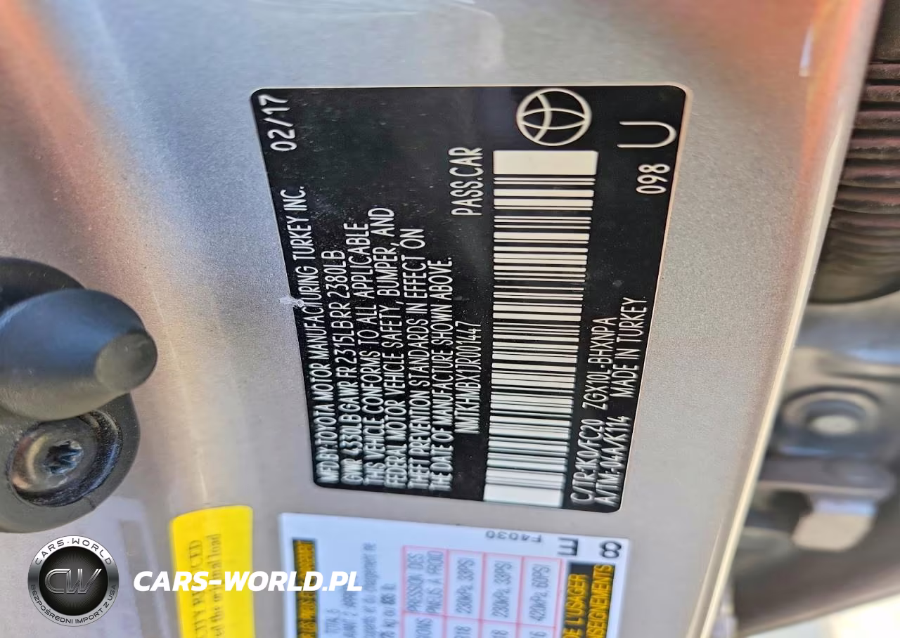 2018 Toyota C-Hr Xle VIN:NMTKHMBX1JR001447 - 14