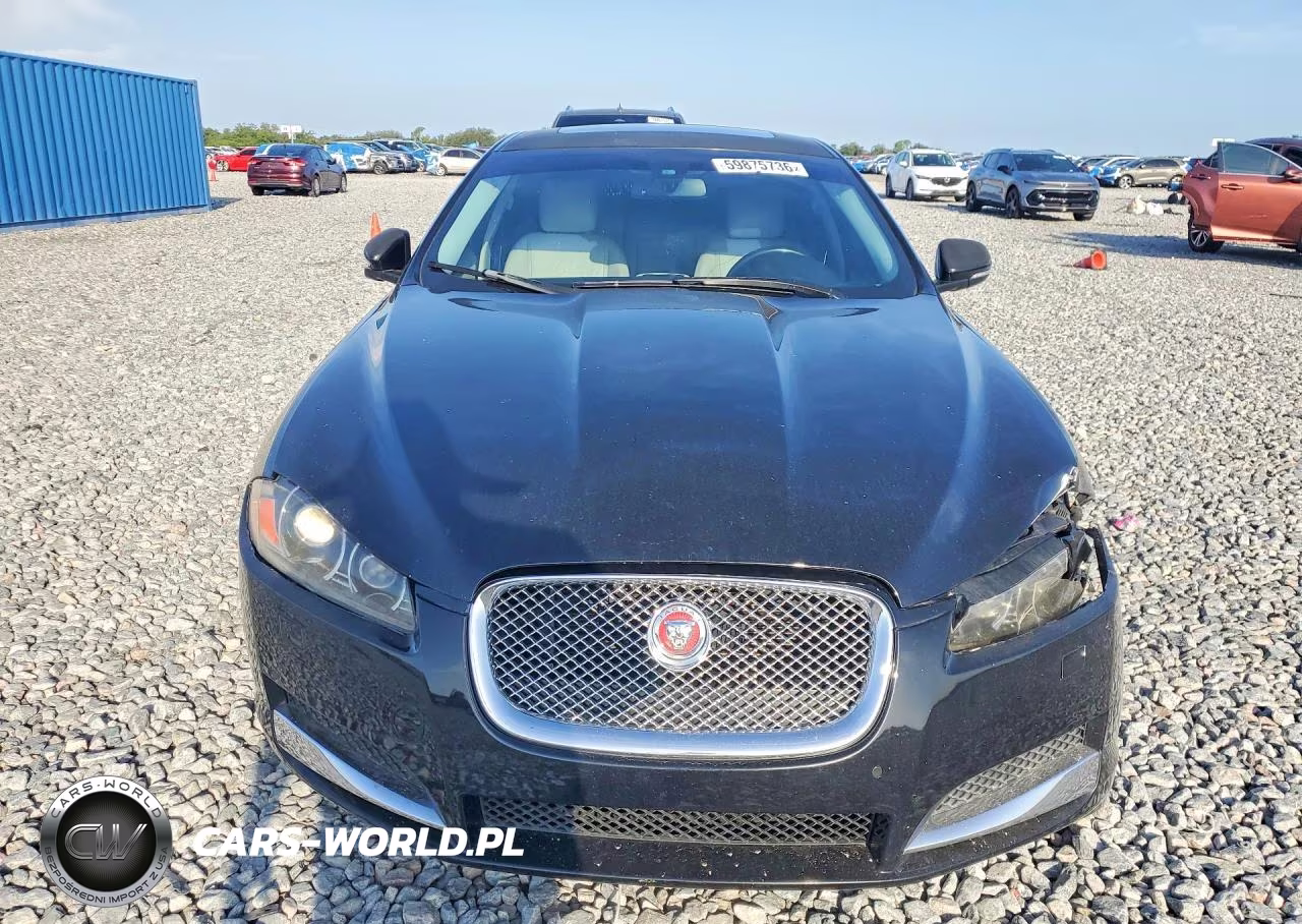 2014 Jaguar Xf VIN:SAJWA0EXXE8U30805 - 5