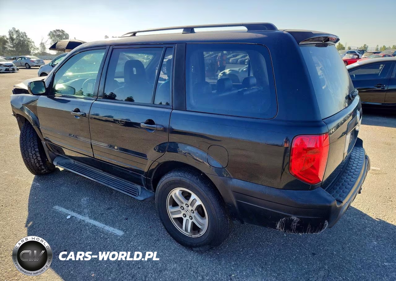 2004 Honda Pilot Exl VIN:2HKYF18734H511834 - 2