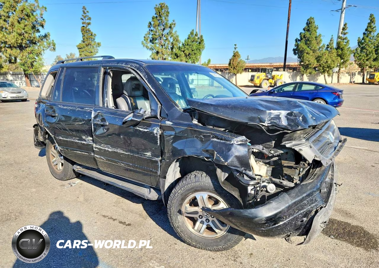 2004 Honda Pilot Exl VIN:2HKYF18734H511834 - 4