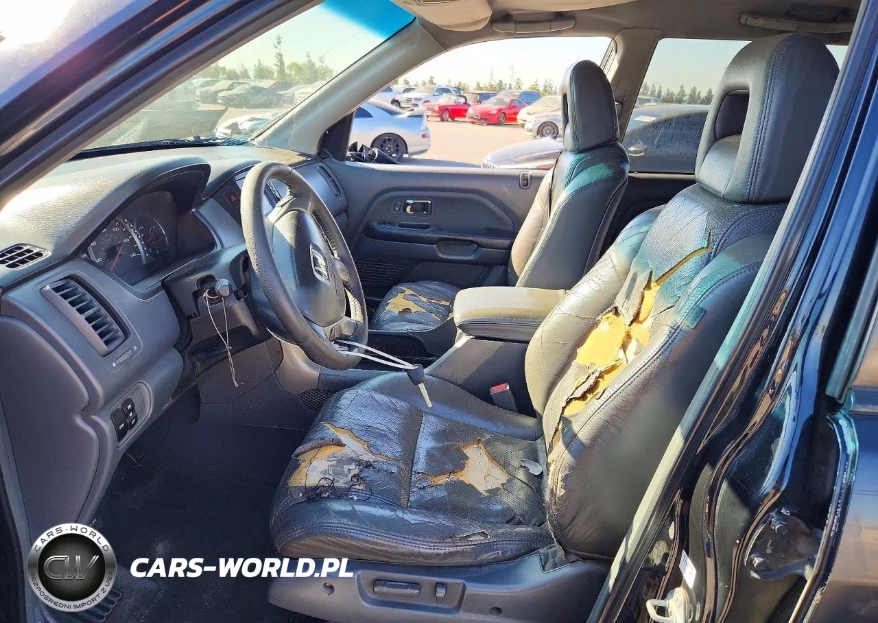 2004 Honda Pilot Exl VIN:2HKYF18734H511834 - 7
