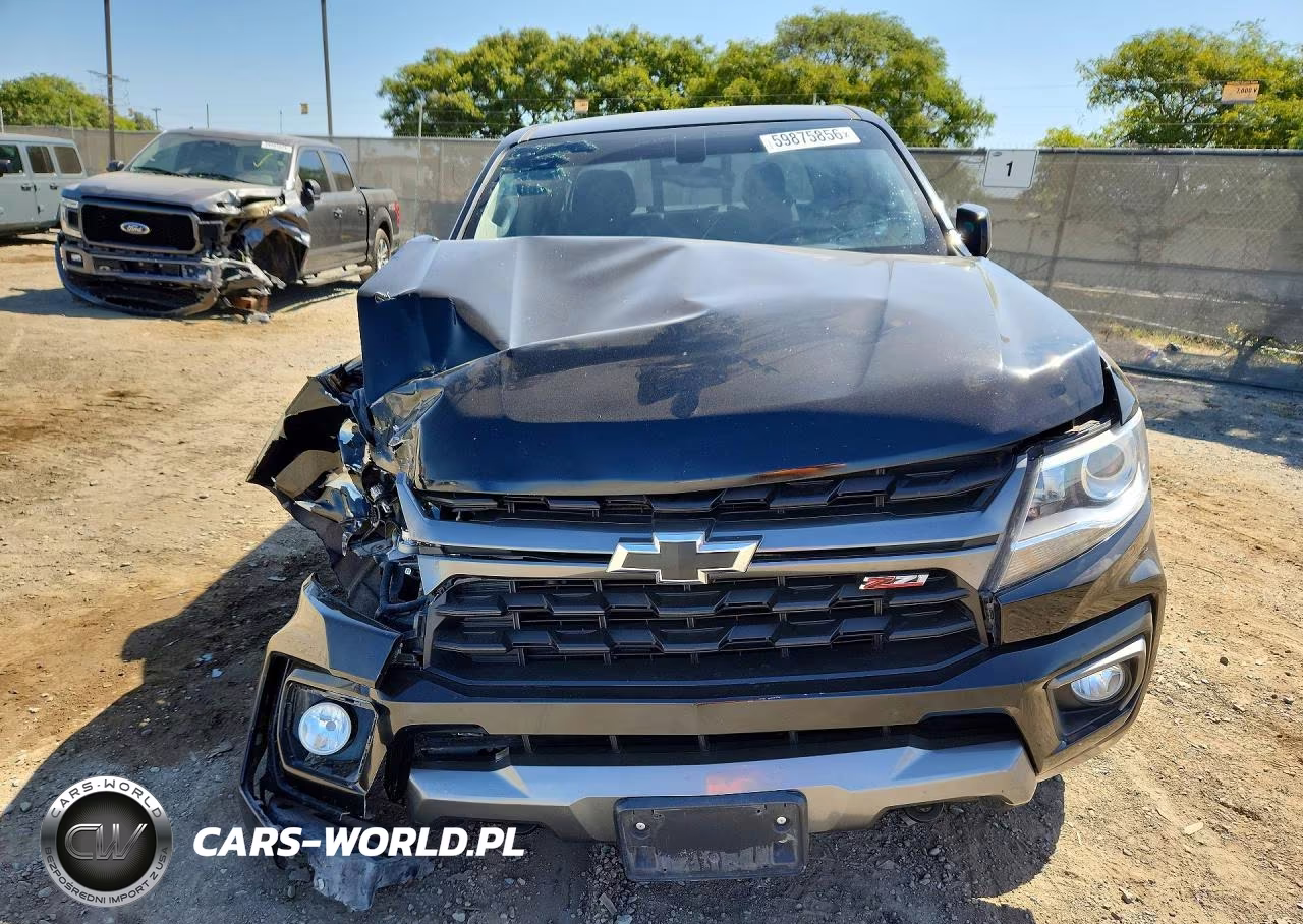 2021 Chevrolet Colorado Z71 VIN:1GCGTDEN9M1289817 - 5