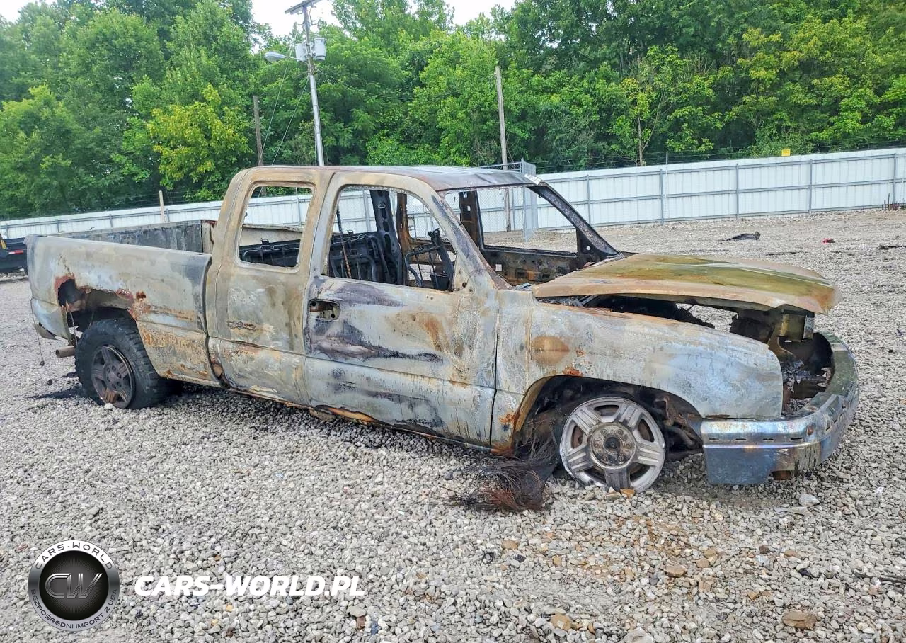 2005 Chevrolet Silverado K1500 VIN:1GCEK19V95Z100217 - 4