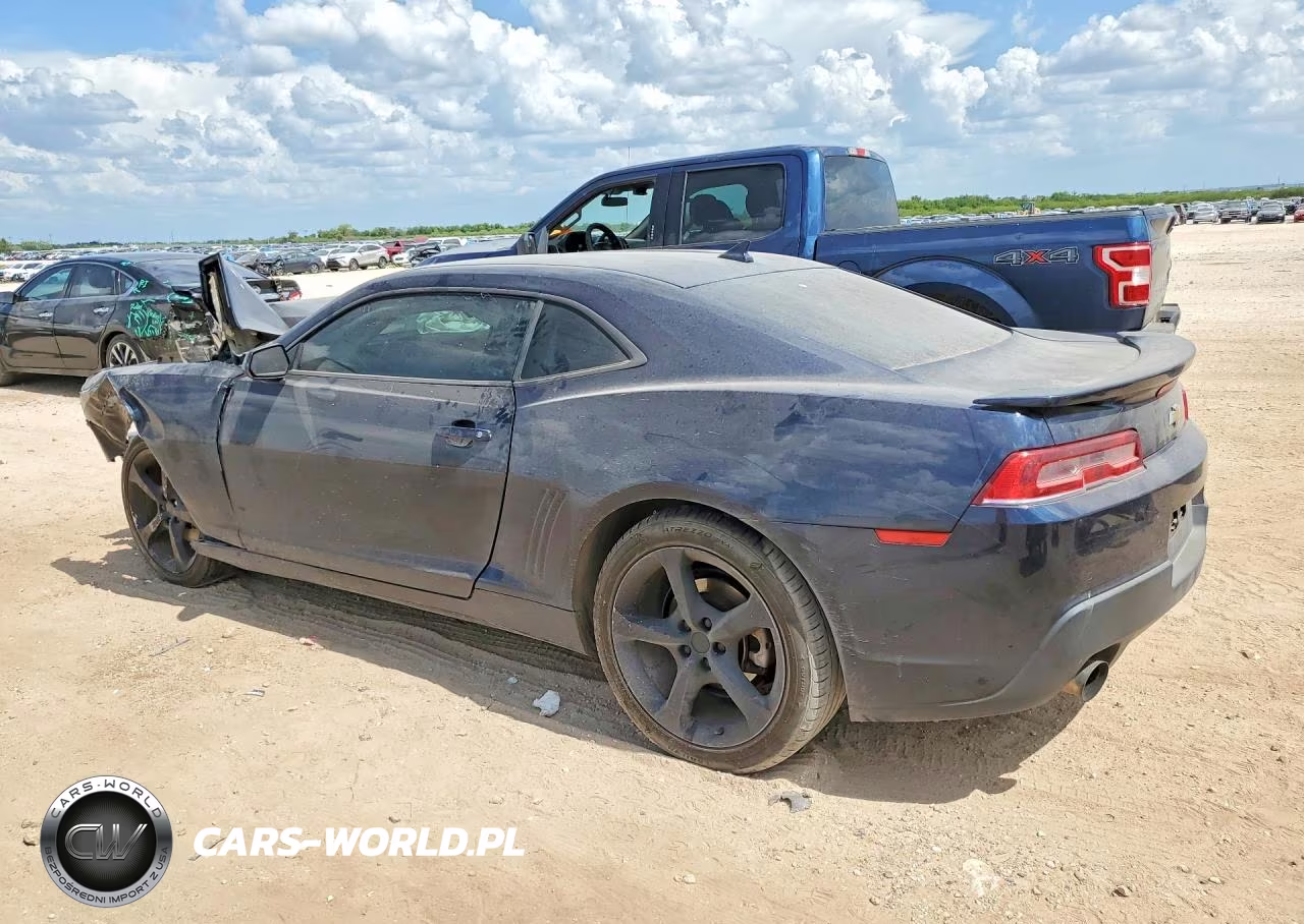 2015 Chevrolet Camaro 2Lt VIN:2G1FF1E31F9187550 - 2