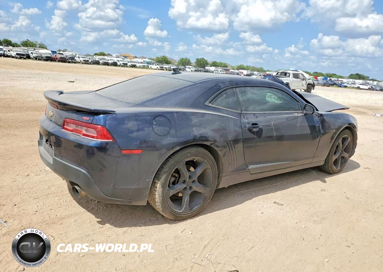 2015 Chevrolet Camaro 2Lt VIN:2G1FF1E31F9187550 - 3