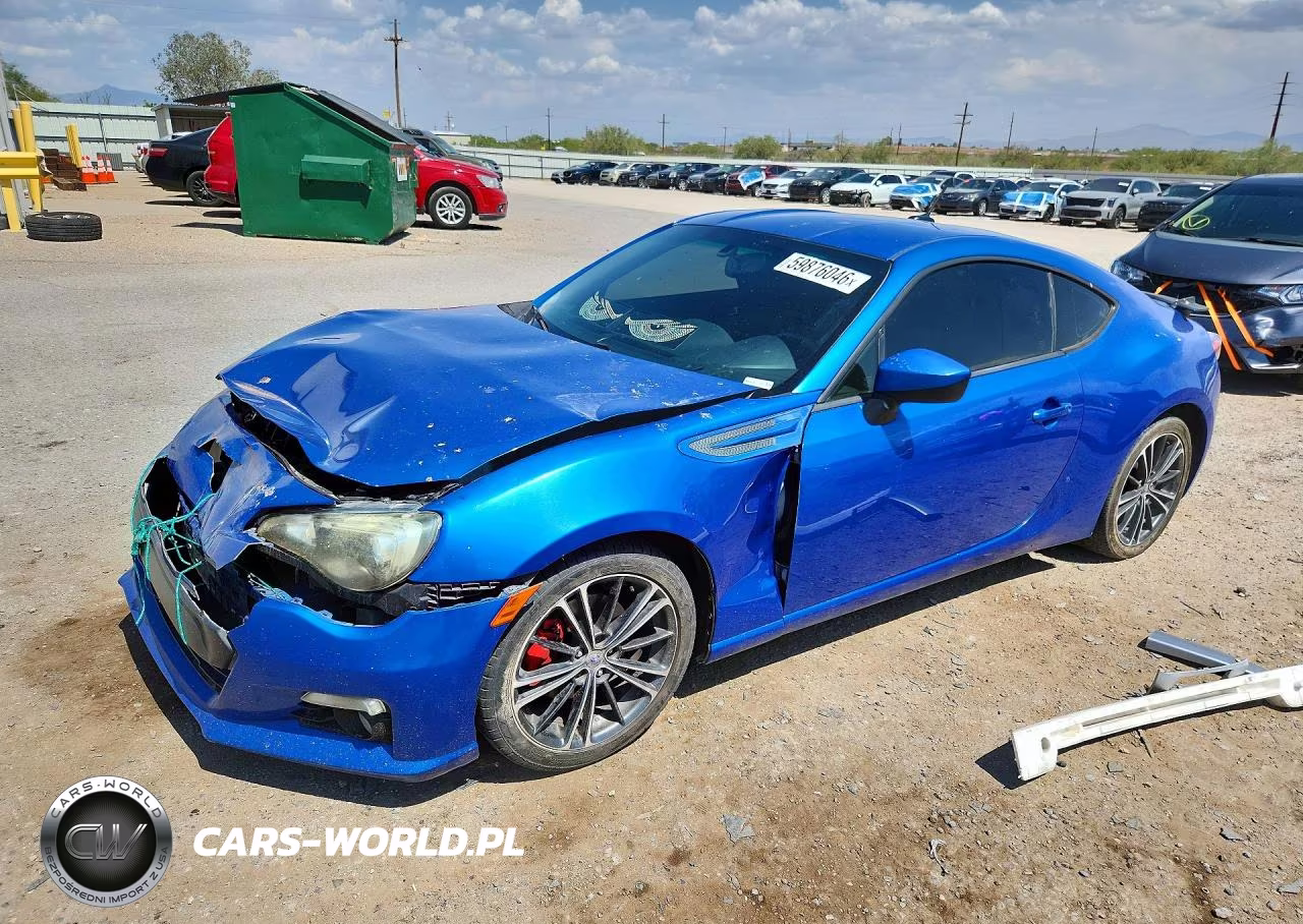 2013 Subaru Brz 2.0 Limited VIN:JF1ZCAC13D1608352 - 1