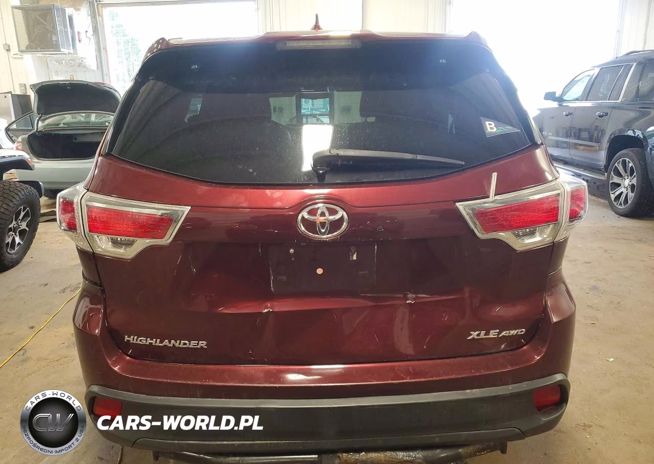 2015 Toyota Highlander Xle VIN:5TDJKRFH0FS092278 - 6