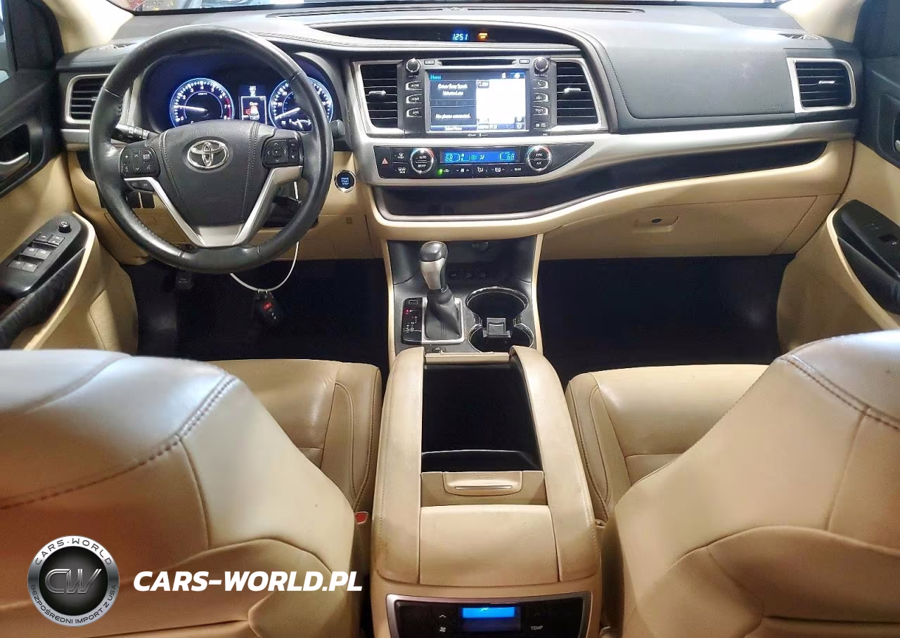 2015 Toyota Highlander Xle VIN:5TDJKRFH0FS092278 - 8