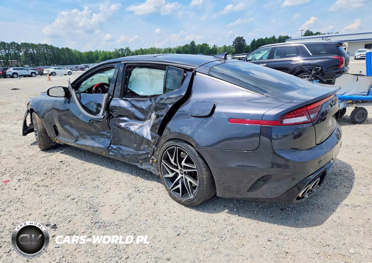 2023 Kia Stinger Gt Line VIN:KNAE35LD8P6132632 - 2