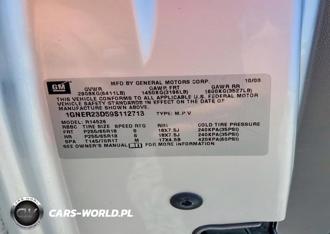 2009 Chevrolet Traverse Lt VIN:1GNER23D59S112713 - 13