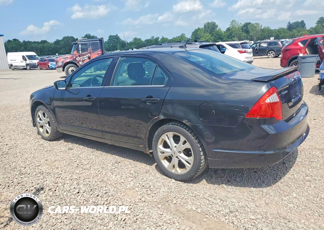 2012 Ford Fusion Se VIN:3FAHP0HA9CR298280 - 2