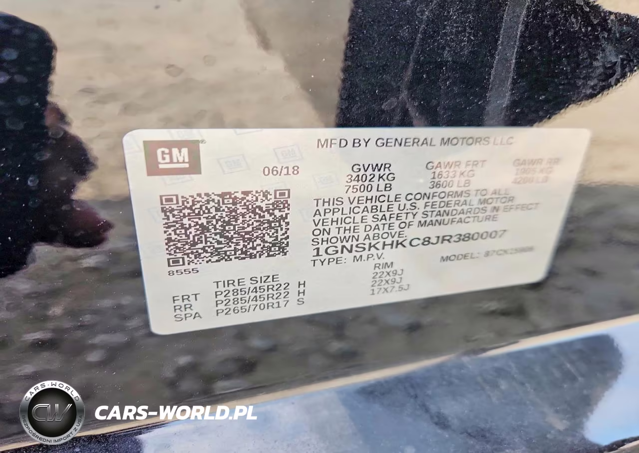 2018 Chevrolet Suburban K1500 Lt VIN:1GNSKHKC8JR380007 - 13