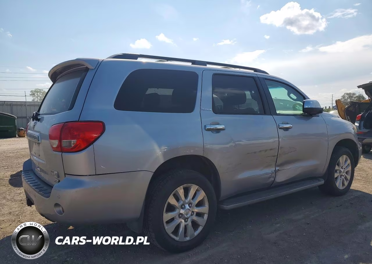 2012 Toyota Sequoia Platinum VIN:5TDDW5G17CS058040 - 3