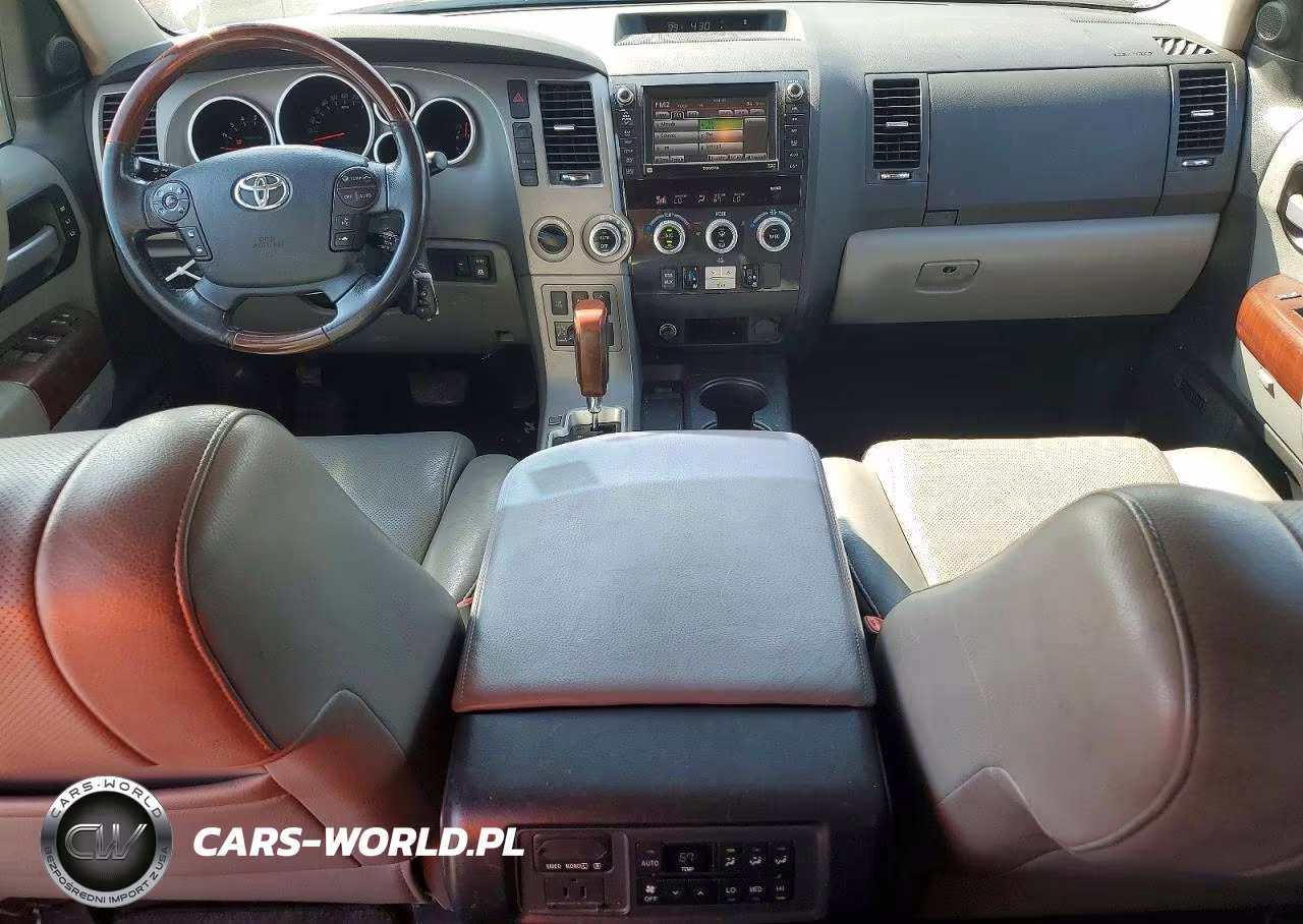 2012 Toyota Sequoia Platinum VIN:5TDDW5G17CS058040 - 8