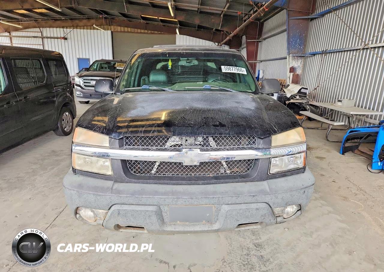 2002 Chevrolet Avalanche K1500 VIN:3GNEK13T32G121378 - 5