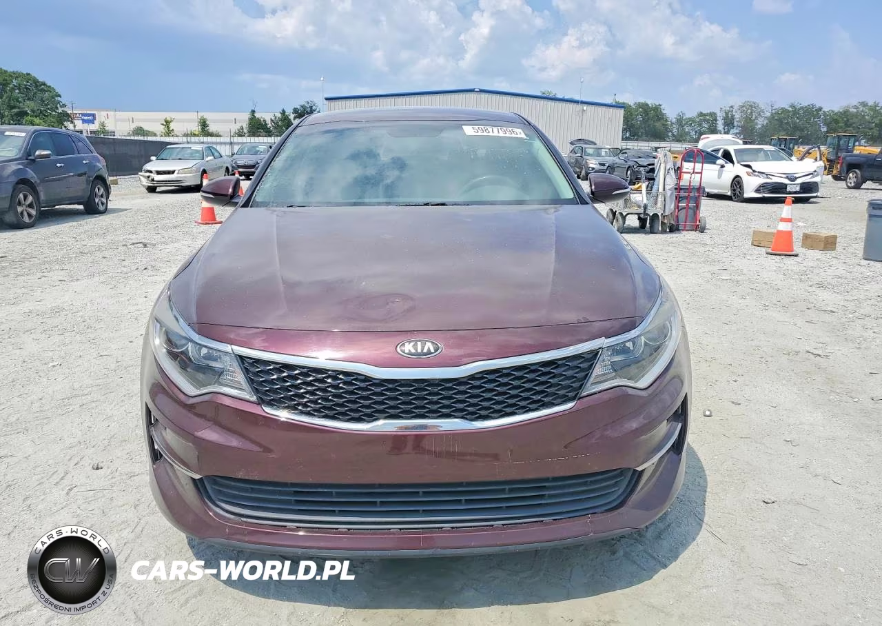 2018 Kia Optima Lx VIN:5XXGT4L32JG245000 - 5