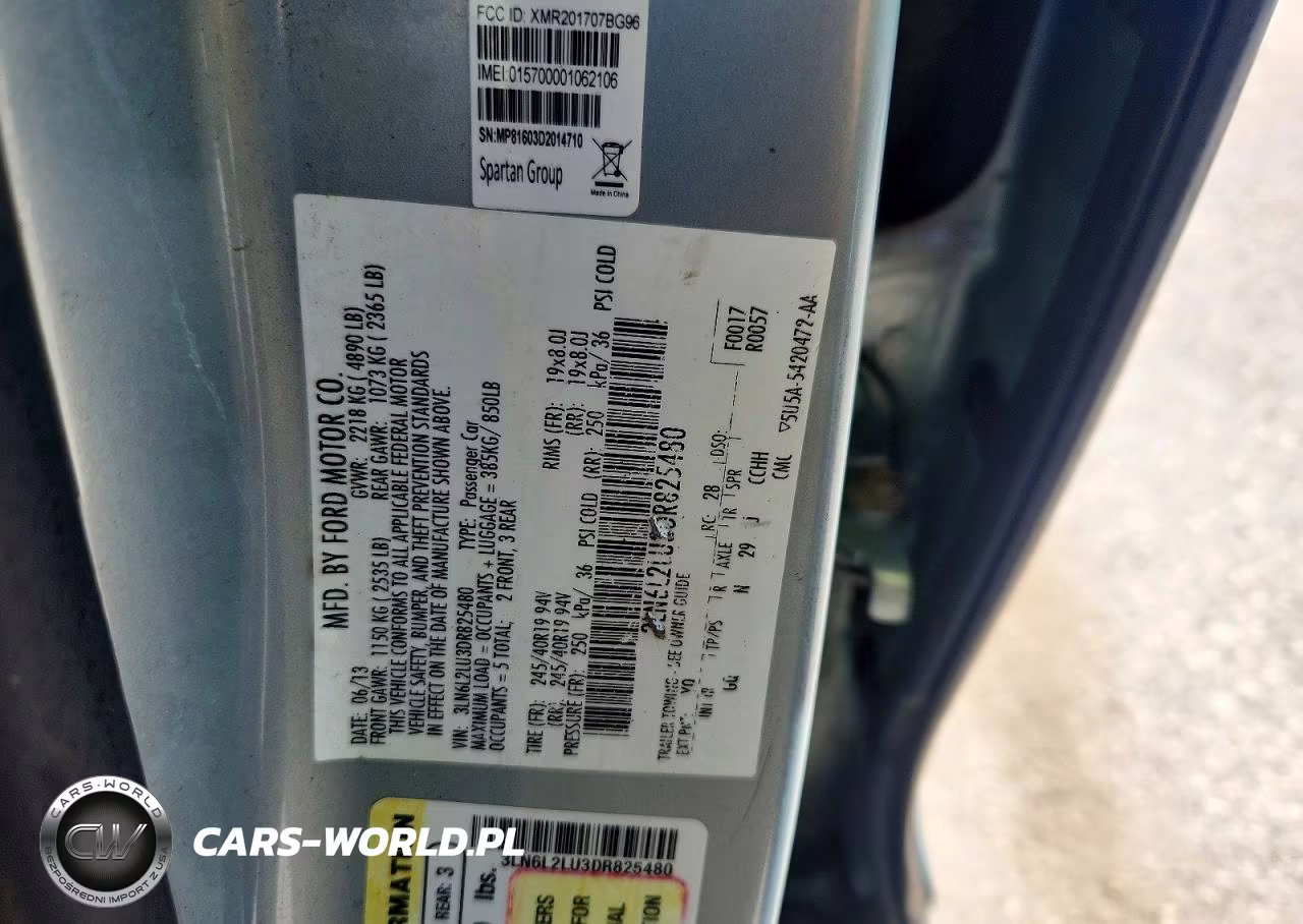 2013 Lincoln Mkz Hybrid VIN:3LN6L2LU3DR825480 - 13